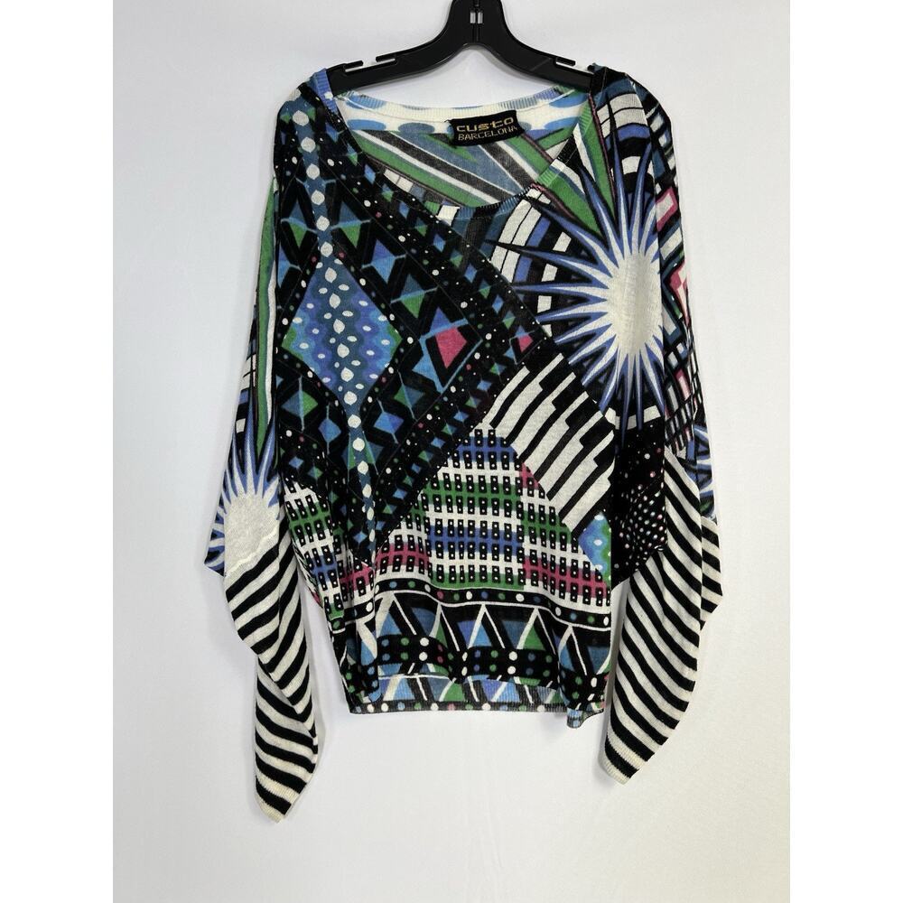 VTG CUSTO BARCELONA‎ Sweater Multicolor Size 2